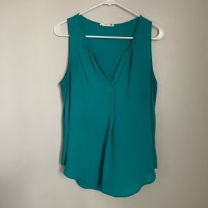 Lush Green Tank Top Sz M